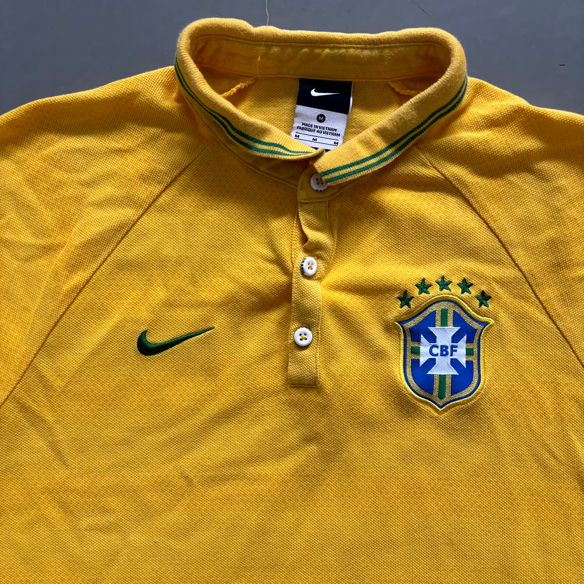 Nike x Brasilien Vintage Poloshirt 2012 | M