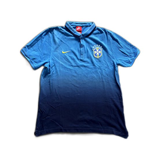 Nike x Brasilien Vintage *Premium* Poloshirt 2006 | M