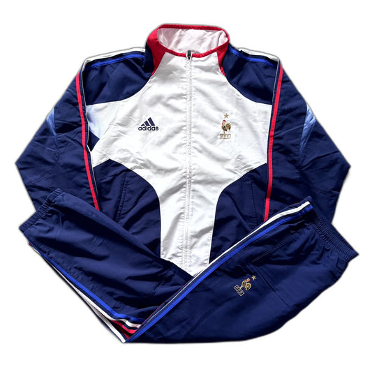 Adidas x Frankreich Vintage *RARE* Tracksuit 2008 | XL