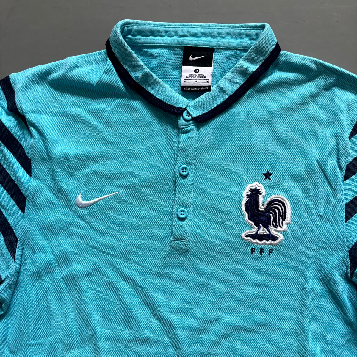 Nike x Frankreich Vintage Poloshirt 2014 | M