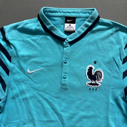 Nike x Frankreich Vintage Poloshirt 2014 | M