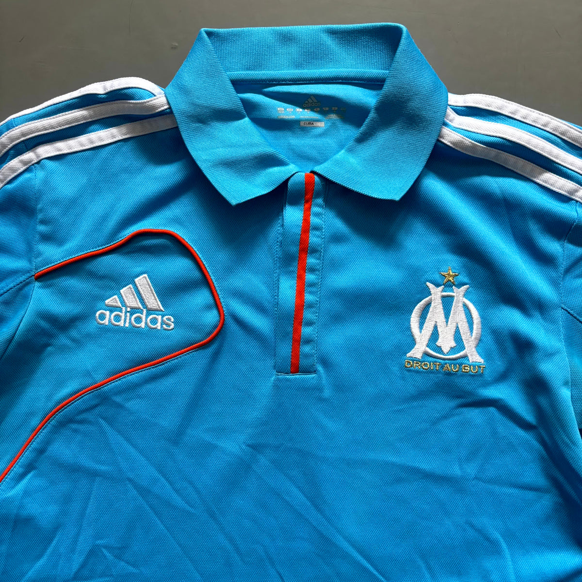 Adidas x Olympique Marseille Vintage Poloshirt 2008/09 | S
