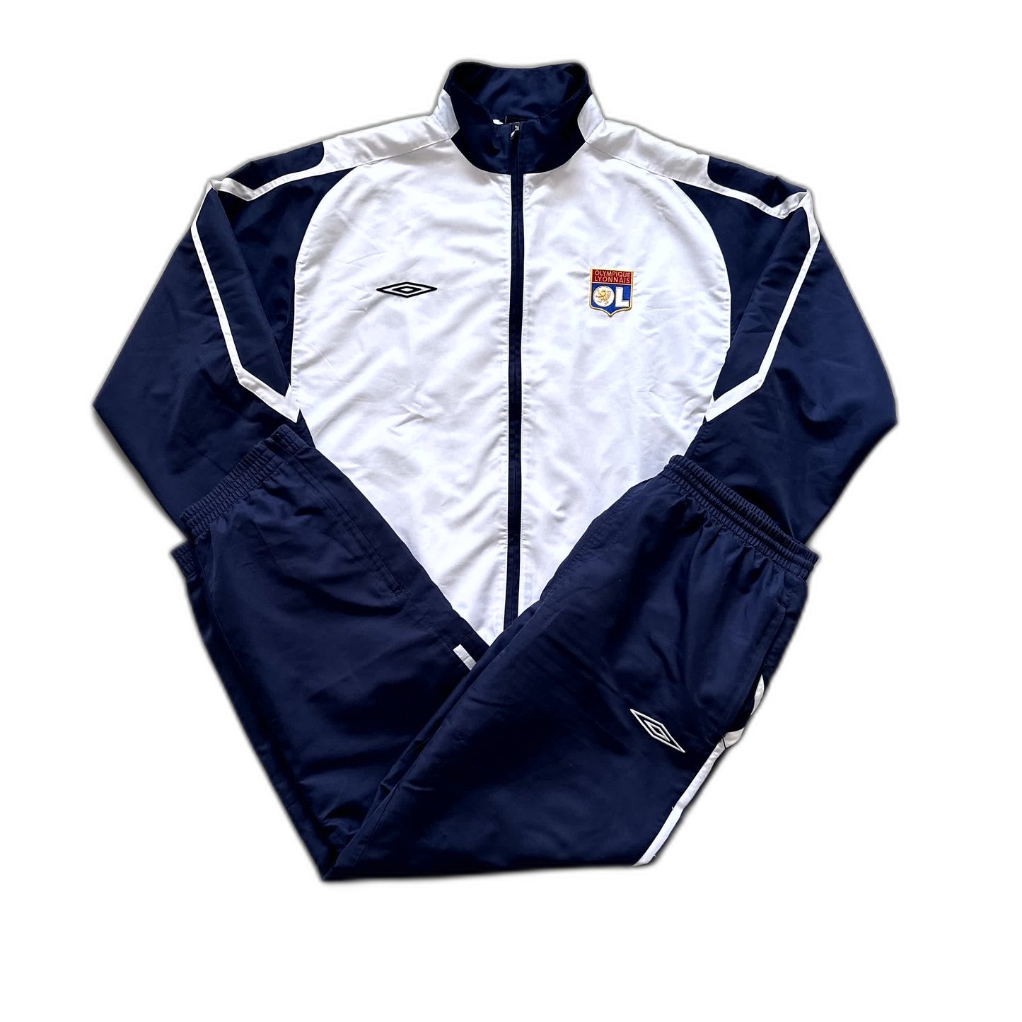 Umbro x Olympique Lyon Vintage *Premium* Tracksuit 2007/08 | XXL