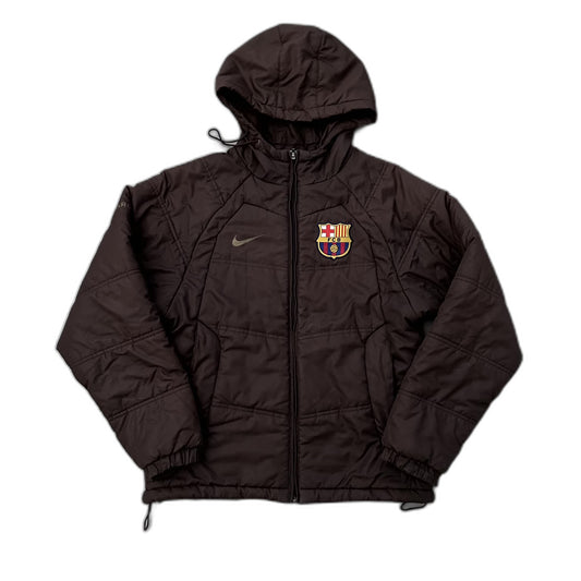 Nike x FC Barcelona Vintage *RARE* Pufferjacket 2008/09 | S