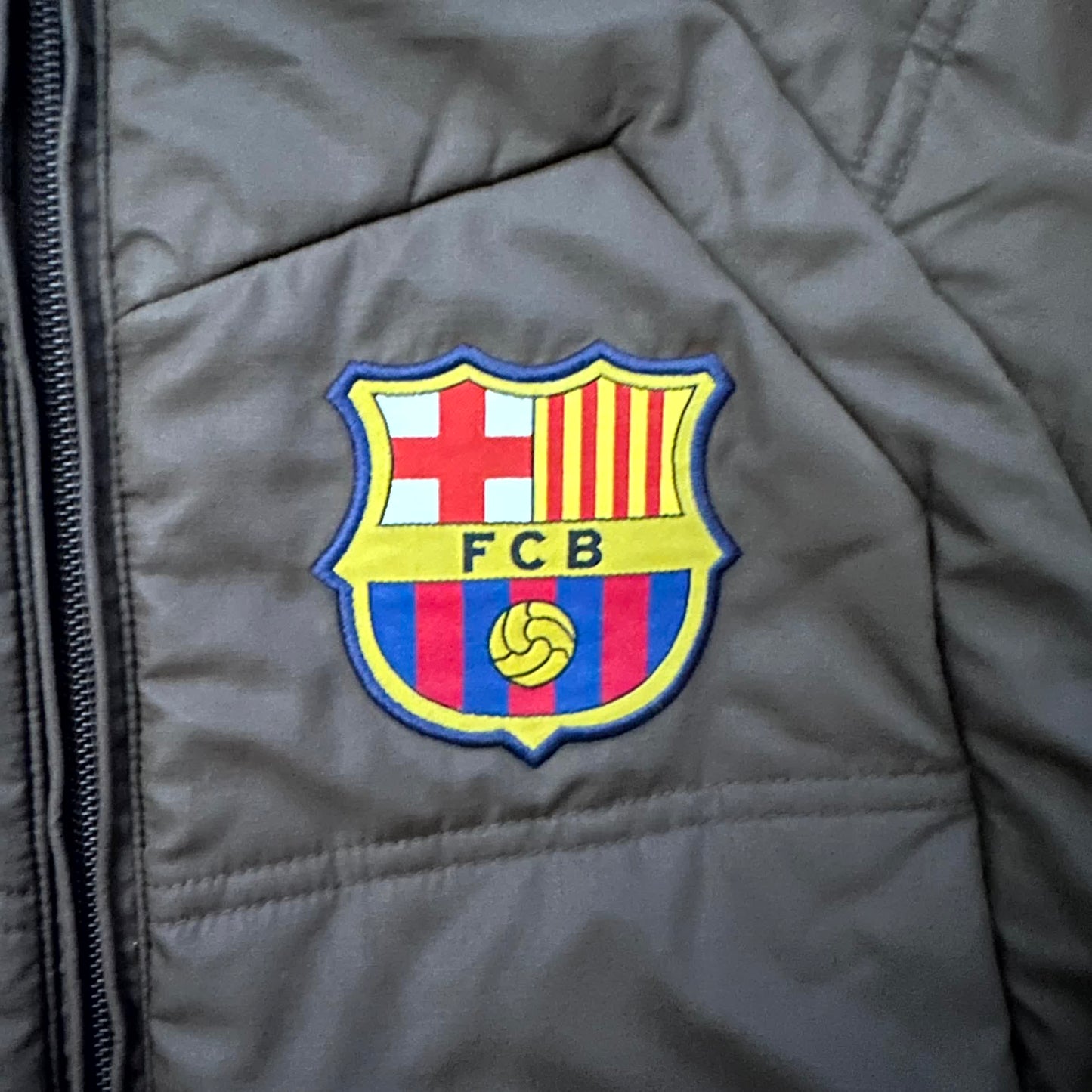 Nike x FC Barcelona Vintage *RARE* Pufferjacket 2008/09 | S
