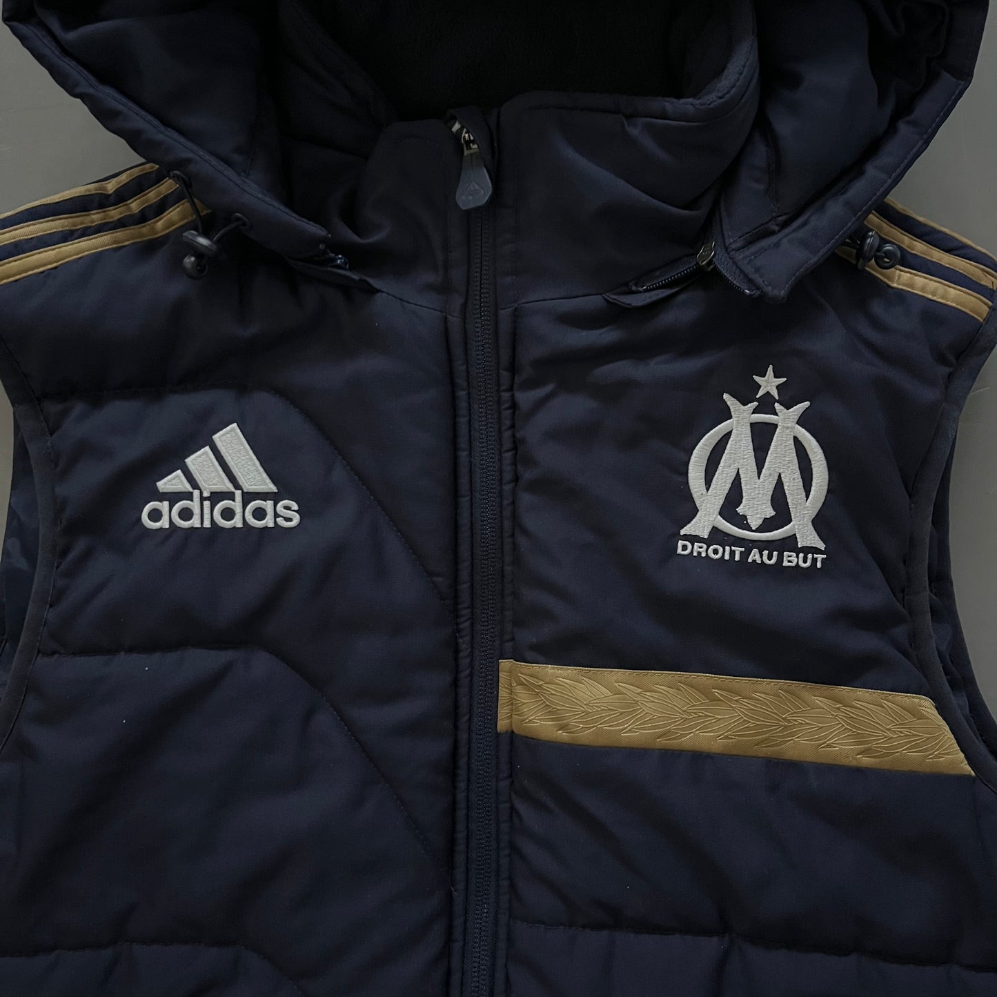 Adidas x Olympique Marseille Vintage Pufferweste 2012/13 | S