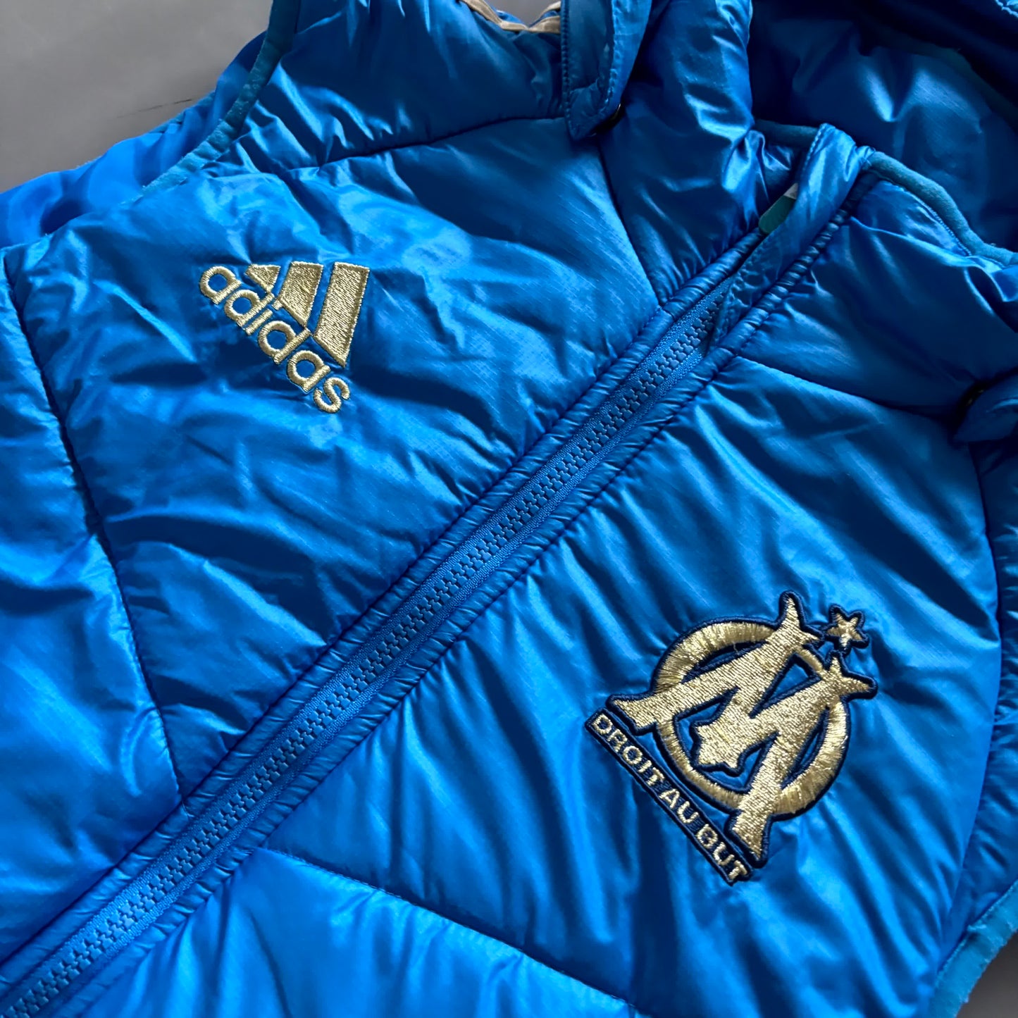 Adidas x Olympique Marseille Vintage Pufferweste 2013/14 | S