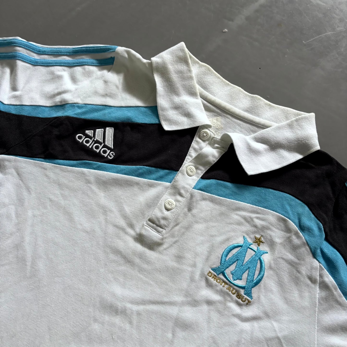Adidas x Olympique Marseille Vintage Poloshirt 2012/13 | M