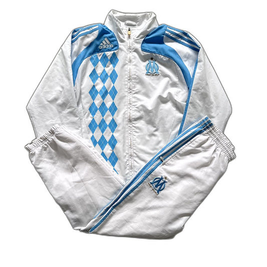Adidas x Olympique Marseille Vintage *RARE* Tracksuit 2009/10 | M
