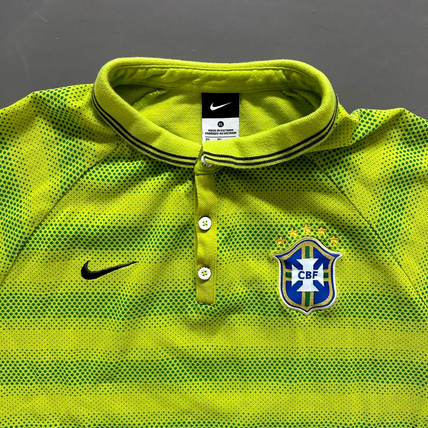 Nike x Brasilien Vintage Poloshirt 2012 | XL