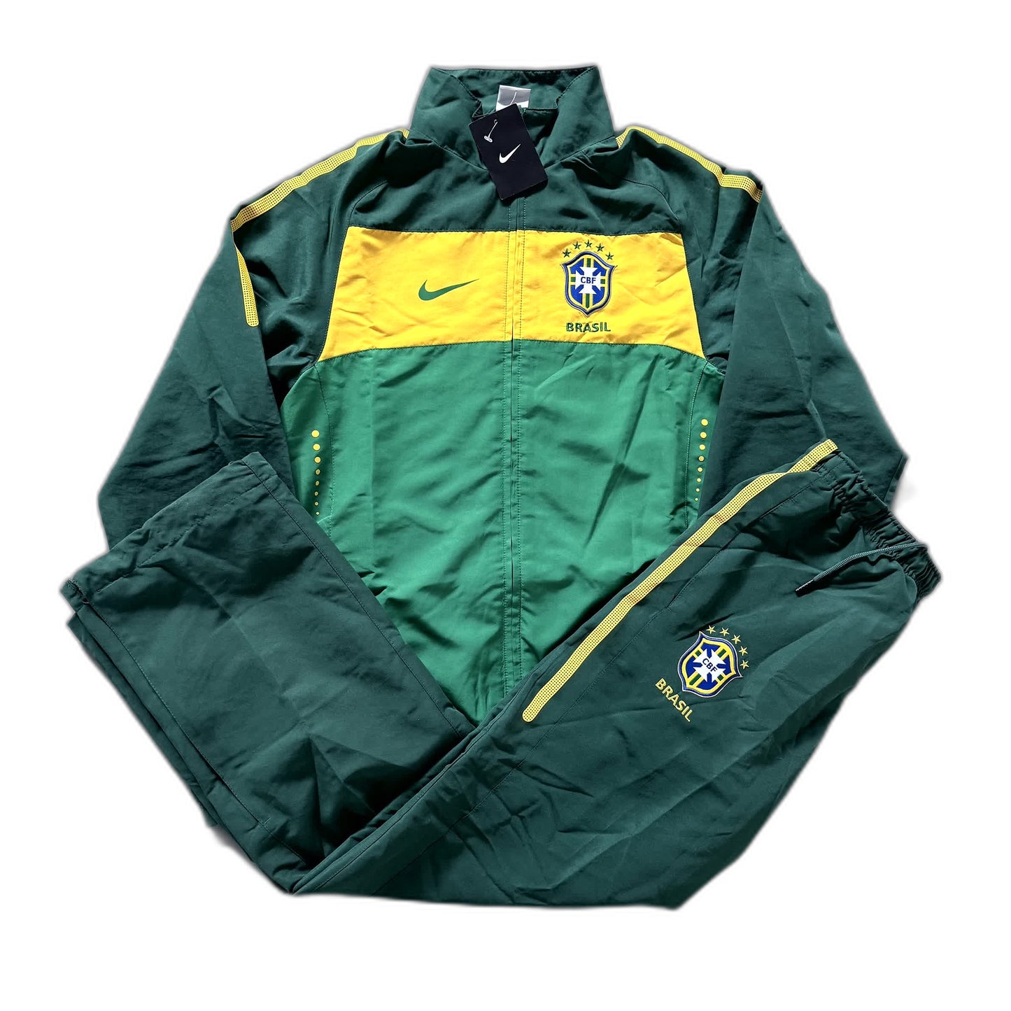 Nike x Brasil Vintage Tracksuit *RARE* NEW 2009/10 | S-XL