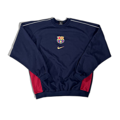 Nike x FC Barcelona Vintage *RARE* Sweater 2002/03 | L