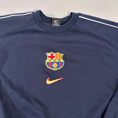 Nike x FC Barcelona Vintage *RARE* Sweater 2002/03 | L